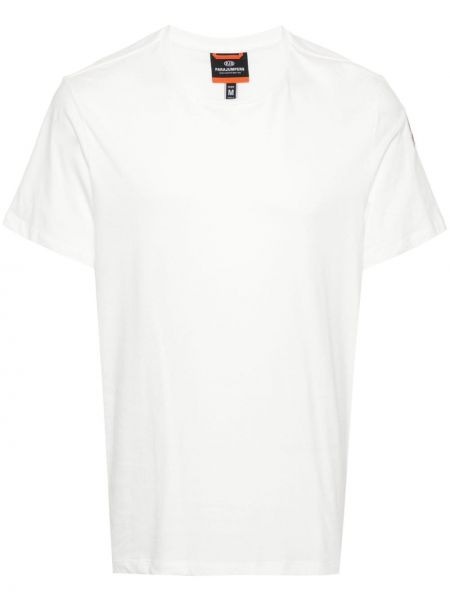 T-shirt en coton Parajumpers blanc