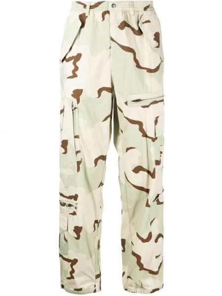 Cargohose mit print mit camouflage-print This Is Never That