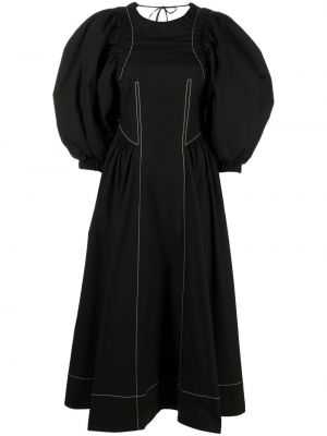 Midi obleka Rejina Pyo črna