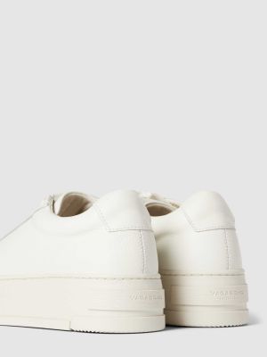 Sneakersy skórzane Vagabond białe