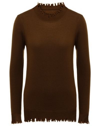 Кашемировый пуловер Uma Wang, коричневый