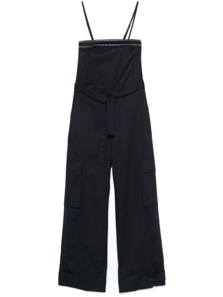 Jumpsuit i et stykke Peserico blå