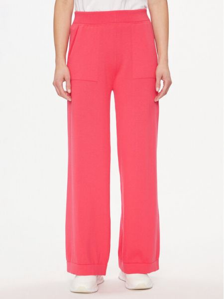 Sportovní kalhoty relaxed fit United Colors Of Benetton růžové