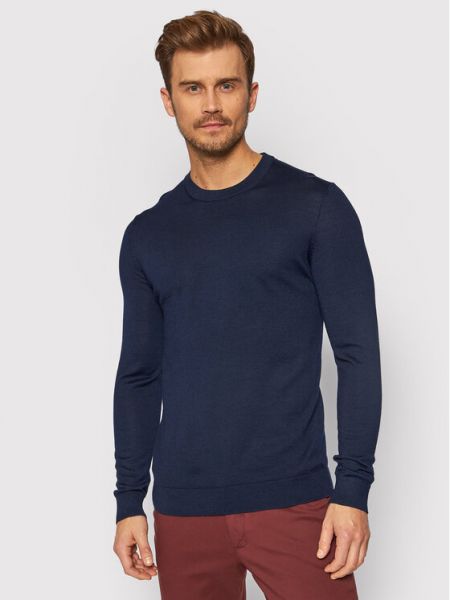 Sweter z wełny merino Selected Homme