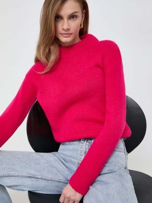 Vlněný svetr Morgan růžový