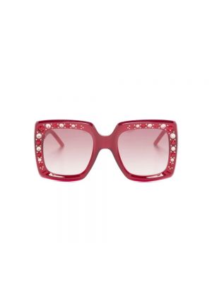 Okulary przeciwsłoneczne Carolina Herrera różowe