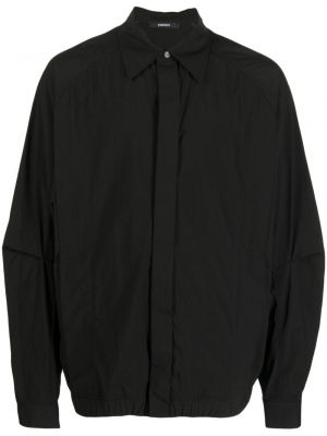 Košeľa s potlačou Songzio čierna