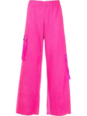 Pantaloni cargo Rotate roz