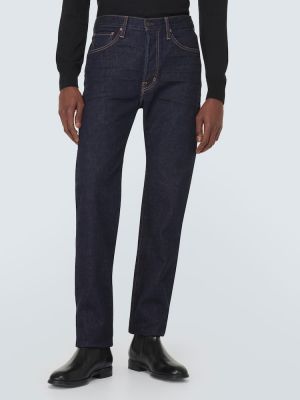 Jeans skinny slim Tom Ford bleu