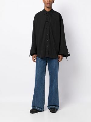 Marškiniai oversize Marina Yee juoda