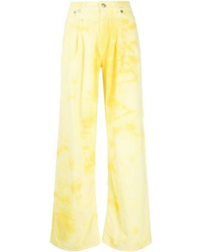 Spodnie R13, żółty