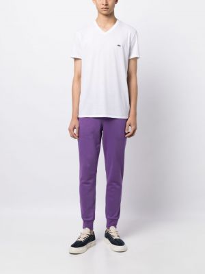 Pantalon de sport Lacoste violet