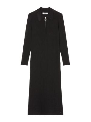 Πλεκτή τζιν φόρεμα Marc O'polo Denim μαύρο