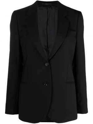 Vlnený oblek Paul Smith čierna