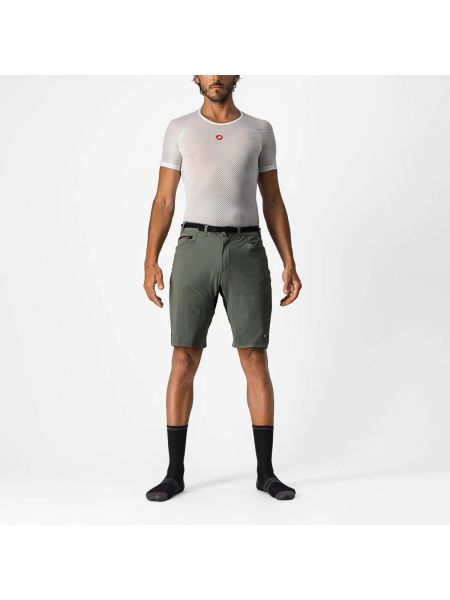 Športne kratke hlače Castelli siva
