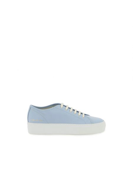 Leder sneaker mit print Common Projects