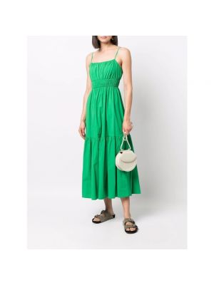 Sukienka długa Seventy zielona