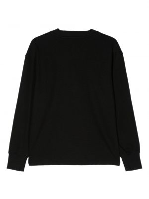Brīva piegriezuma džemperis Calvin Klein Jeans melns