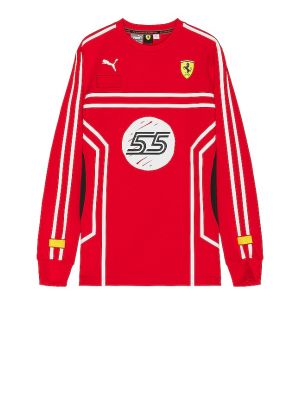 Jersey de tela jersey de malla Puma Select rojo