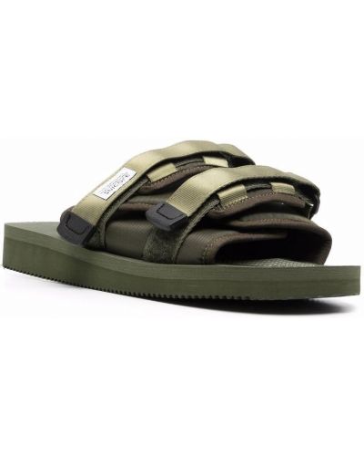 Sandales à scratch Suicoke vert