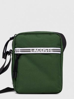 Поясна сумка Lacoste зелена