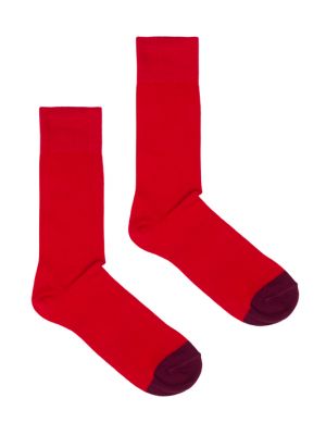 Ponožky Kabak červená