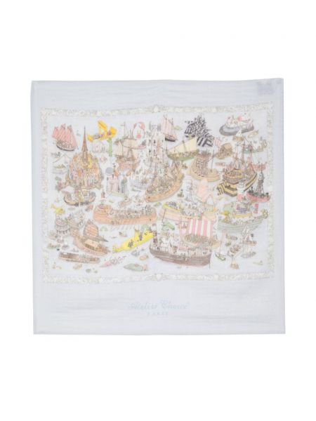 Pamučna torbica s printom Atelier Choux bijela
