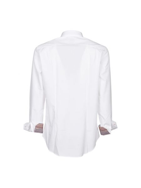 Camisa a rayas manga larga Paul Smith blanco