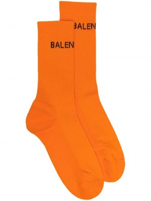 Плетени чорапи Balenciaga оранжево