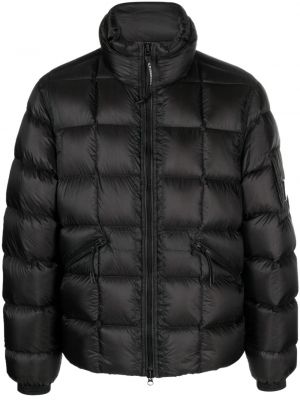 Páperová bunda s kapucňou C.p. Company čierna