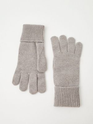 Серые перчатки Woolrich