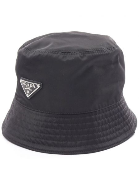 Найлонова шапка Prada Pre-owned черно