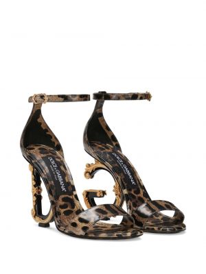 Sandały na obcasie Dolce And Gabbana