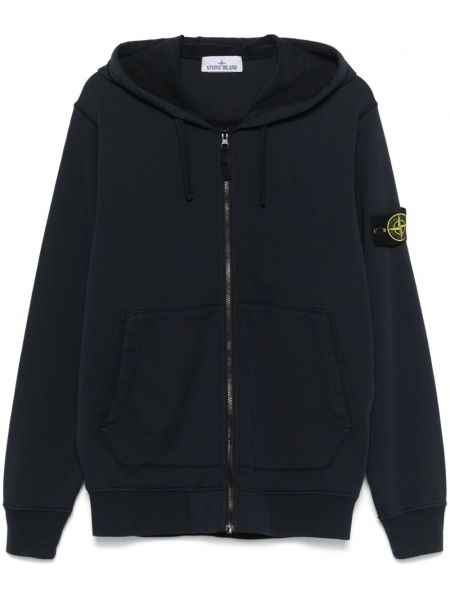 Puuvilla huppari Stone Island sininen