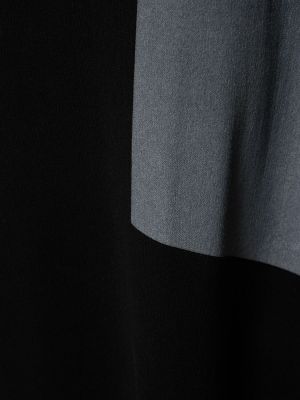 Bavlnené midi šaty Issey Miyake čierna