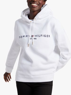 Худи Tommy Hilfiger Heritage Logo белый