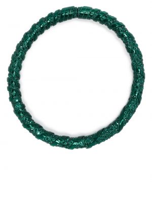 Ogrlica Lanvin zelena