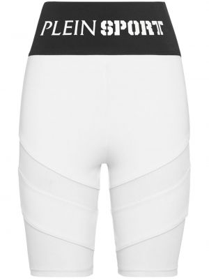 Športne kratke hlače Plein Sport bela