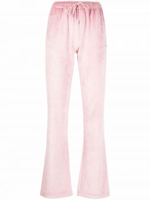 Pantalones de chándal de terciopelo‏‏‎ Moncler rosa