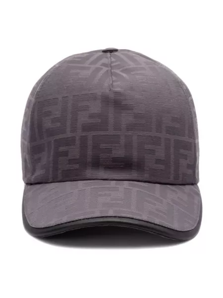 Cap i jacquard stof Fendi grå