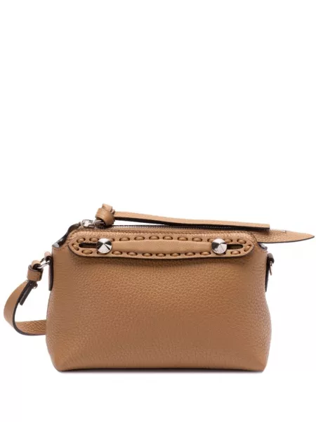 Mini taske Fendi brun