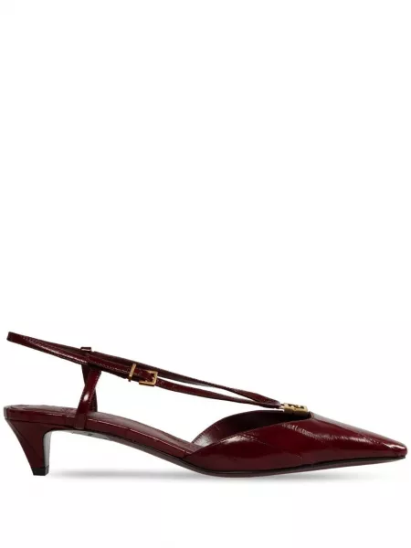 Slingback avokkaat Fendi punainen