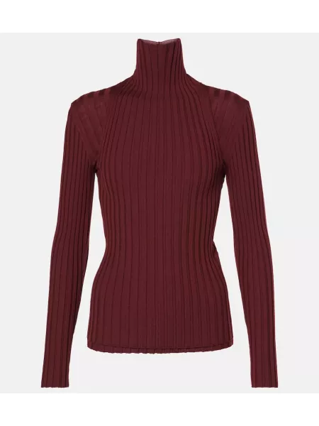 Ull turtleneck Ferragamo burgund