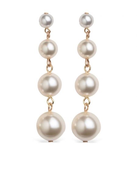 Des boucles d'oreilles en or avec perles Jennifer Behr