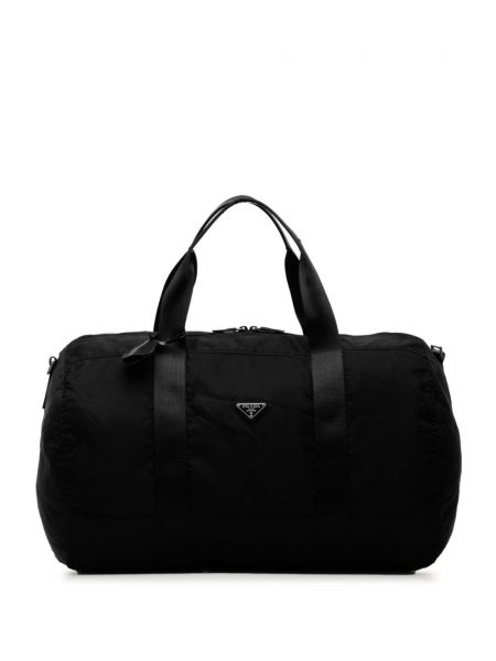 Τσάντα ταξιδιού Prada Pre-owned μαύρο