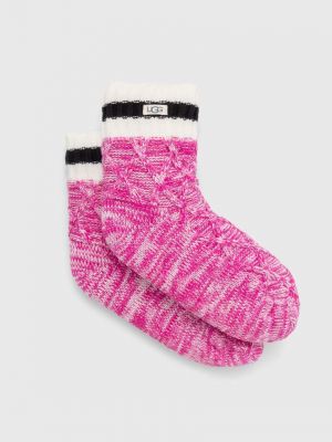 Чорапи Ugg розово
