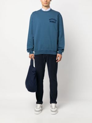 Sweatshirt aus baumwoll Woolrich blau