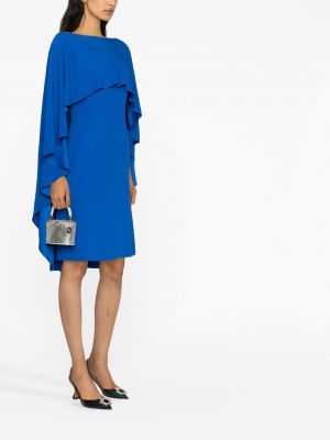 Modré šaty Alberta Ferretti