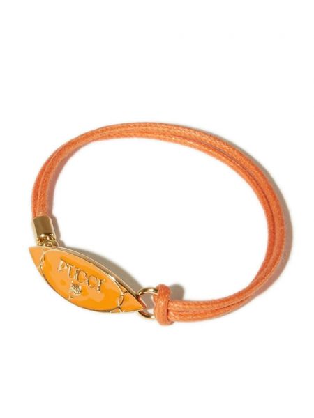 Bracelet manchette Pucci orange