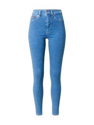 Дънки skinny fit Tommy Jeans синьо